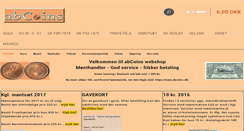 Desktop Screenshot of abcoins.dk